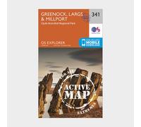 Greenock, Largs & Millport Map | Weatherproof | Clyde Muirshiel Regional Park | Ordnance Survey | OS Explorer Active Map 341 | Scotland | Walks | Hiking | Maps | Adventure
