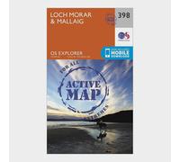 Explorer Active 398 Loch Morar & Mallaig Map With Digital Version, Orange One Size