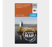Explorer Active 422 Nairn & Cawdor Map With Digital Version, Orange One Size