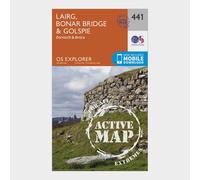 Explorer Active 441 Lairg, Bonar Bridge & Golspie Map With Digital Version - Orange, Orange One Size