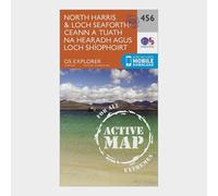 Explorer Active 456 North Harris & Loch Seaforth Map With Digital Version, Orange One Size