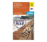 Explorer Active Ol44 Torquay & Dawlish Map With Digital Version - Orange, Orange One Size
