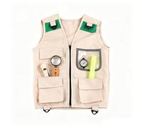 Explorer Costume Kids Adventure - Cargo Vest Zoologist Costume For Camping