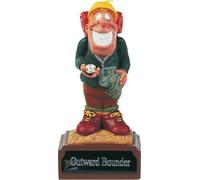 Explorer Figurine - Outdoor Activities, Adventurers, Hiking, Camping, Exploration Groups, D of E, Compass, Map, Backpack, Schools, Clubs, Cheeky Gift Present Hand Painted 10.5cm Trophy Ornament