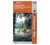 Explorer Map 156 Chippenham & Bradford-on-Avon Trwobidge & Melksham