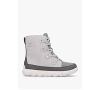 Explorer Next Joan Moonstone Sea Salt Suede Ankle Boots - Grey Suede / 3