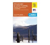 Ordnance Survey Explorer Map OL49 Pitlochry & Loch Tummel