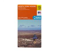 Explorer OL27 North York Moors - Eastern Area Map With Digital Version, Orange One Size