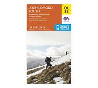Explorer OL38 Loch Lomond South Map With Digital Version One Size