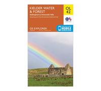Explorer Ol42 Kielder Water & Forest Map With Digital Version - Orange, Orange One Size