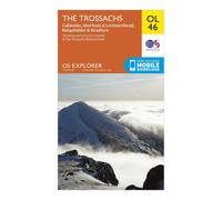 Explorer Ol46 The Trossachs Map With Digital Version - Green, Green One Size