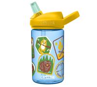 (explorer patches) Camelbak Eddy+ Kids water bottle 400ml spill proof flip top flask - ltd edition