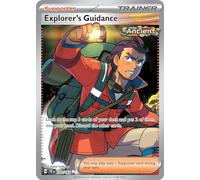 Explorer's Guidance 200/162 Ultra Rare Pokemon Card | Temporal Forces Set | Scarlet & Violet Series | Titan Authenticated