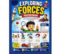 Exploring Forces Poster Book: Big Visual Charts to Understand Motion, Gravity, and Newton’s Laws the Easy Way