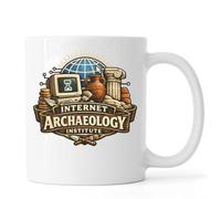 Exploring History Through Digital Discoveries Ceramic Tea Coffee Mug White