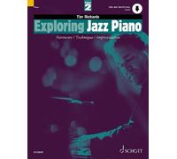 Exploring Jazz Piano 2 Vol. 2 piano (intermediate - advanced) Richards with Onli