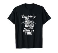 Exploring Nature One Trail at a Time Adventure Gear T-Shirt