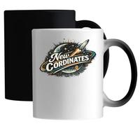 Exploring New Frontiers in Space Ceramic Magic Mug White