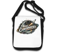 Exploring New Frontiers in Space Shoulder Bag White