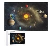 Exploring Our Solar System A Visual Journey -1 Adult Picture Puzzle, 1000 PCS - Year-End Present; for Couples, Friends And Family