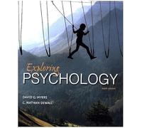 Exploring Psychology