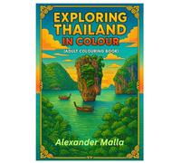 EXPLORING THAILAND IN COLOUR ( ADULT COLOURING BOOK )