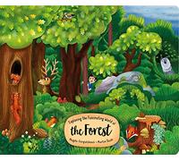 Exploring the Fascinating World of the Forest (Happy Fox Books) Board Book for Kids Ages 2-5 - Delves Deeper into the Trees with Each Page Turn, with ... Facts and Vocabulary Words (Peek Inside)