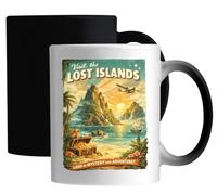 Exploring the Land of Mystery and Adventure Ceramic Magic Mug White