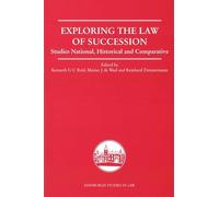 Exploring the Law of Succession: Studies National, Historical and Comparative (Edinburgh Studies in Law)