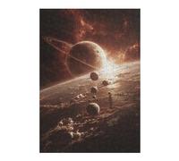 Exploring The Solar System Planets And Moons Jigsaw Puzzle, 300 Piece
