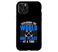 Exploring The World One Place At A Time Nautical Sailor Case for iPhone 11 Pro