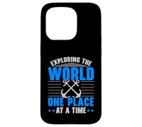 Exploring The World One Place At A Time Nautical Sailor Case for iPhone 15 Pro