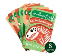 Explorobots Cards: Dinosaurs - Pack of 8 Multicoloured one size