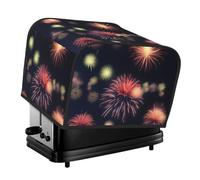 Explosion Firework 3d Print 4-Slice Toaster Cover Stylish Protector Appliance For Kitchen Dorm Home Daily Use