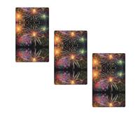 Explosion Firework 3d Print Single Blank Wall Plates Switch Decorative Plate Covers,For Hotel Kitchen Bathroom Bedroom Decor 2.76x4.5 In.