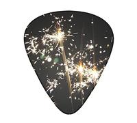 Explosion Firework Guitar Paddle Set Of 12, Suitable For Guitar, Yukri, 3 Thicknesses