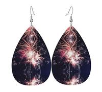 Explosion Firework Holiday Earrings For Women, Festive Star Drop Earrings, Chic Dangle Jewelry For Celebrations