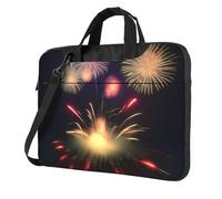 Explosion Fireworks 3d Print Ultra-Thin Portable Laptop Bag Stylish Women Men Briefcase Office Commute Travel