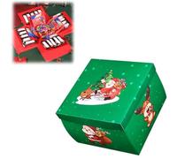 Explosion Gift Box,5 Layer Explosion Boxes with Ribbon,Snack Surprise Gift Box,Handmade Scrapbooking Boxes, Creative Surprise Container for Anniversary Christmas Festival Record Memories