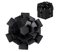 Explosion Gift Box, 6 Faces DIY Photo Album Surpris Box, Handmade Creative Photo Scrapbooking Gift Boxes for Birthday, Christmas, Valentine's Day, Anniversary, Wedding Mother's Day