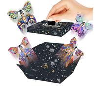 Explosion Gift Box, Butterfly Box Large Birthday Gift Boxs with Flying Butterfly Surprise, Surprise Gift Boxs Explosion with Pop Up Butterfly for Women, Kids, and Friends
