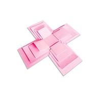 Explosion Gift Box, DIY Photo Album Scrapbooking, Creative Popup Surprise Exploding Love Box with 4 Faces with 4 Faces for Gift,Anniversary,Birthday,Valentine's Day and Wedding(Pink)