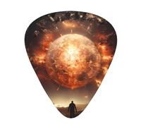 explosion on Earth Patterned guitar picks - (thin/medium/thick) free to choose, suitable for all kinds of string instruments,