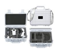 Explosion-Proof Case Storage Box Hard-Shell Case for Insa 360 Antigravity A1 Drone, Vision, Grip Motion Controller, Charging Hub, Battery Accessories Organizer (White