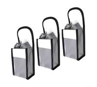 Explosion-Proof Fireproof Battery-Bag 3Pcs, Lipo-Safe Storage Pouch