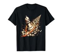 Explosive Chess Bishop Power Attack Strategy T-Shirt