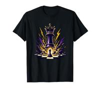 Explosive Chess King Victory and Pawn Power T-Shirt