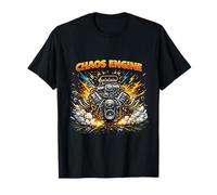 Explosive Engine Power Mechanical Performance Artwork T-Shirt