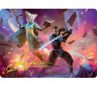 Explosive Entry Art Card (#13) (Gold Signature) | Kamigawa: Neon Dynasty