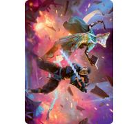 Explosive Entry Art Card (#13) | Kamigawa: Neon Dynasty